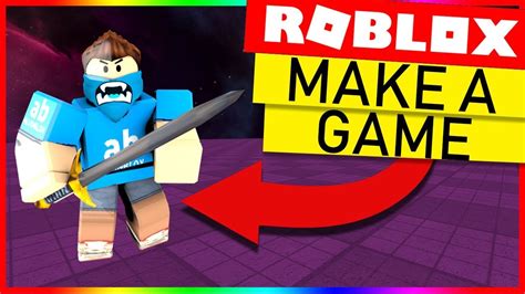 how to make a game in roblox